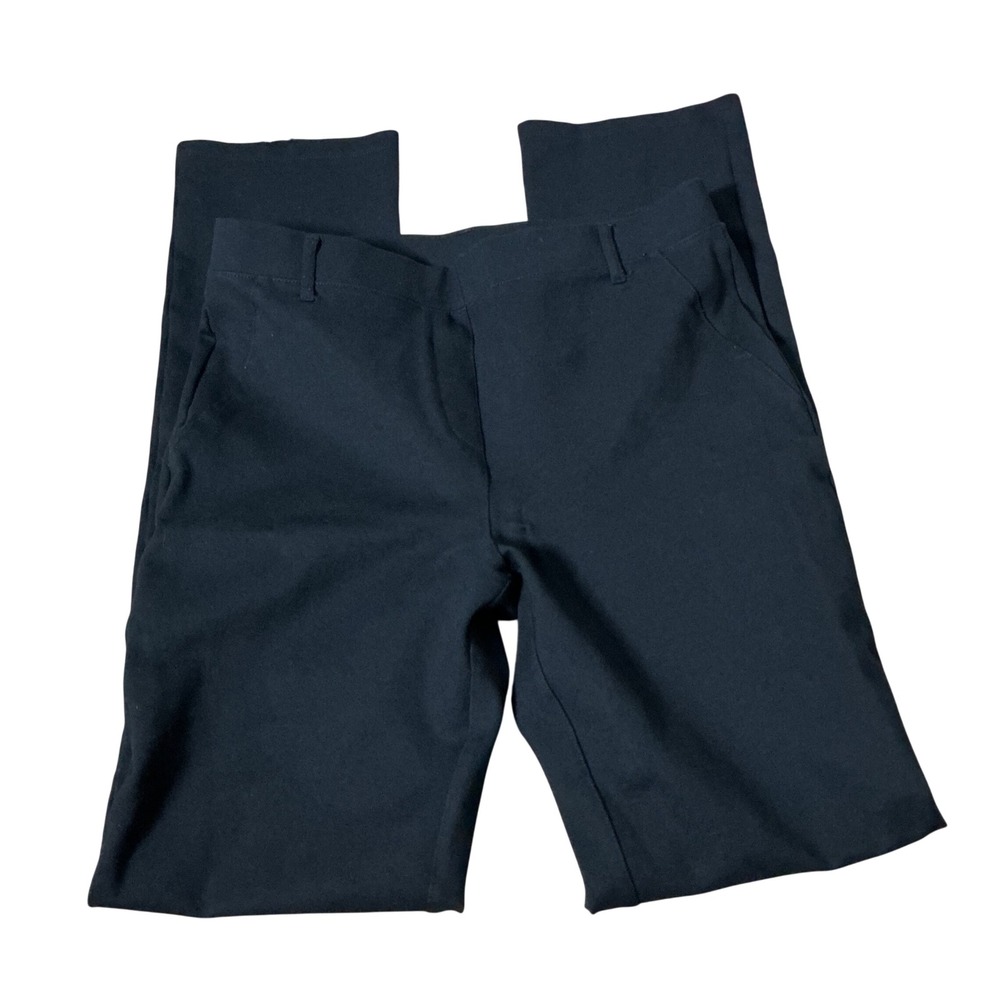 Quince Ultra-Stretch Straight Leg Pants Women Medium Tall Black Workwear Office